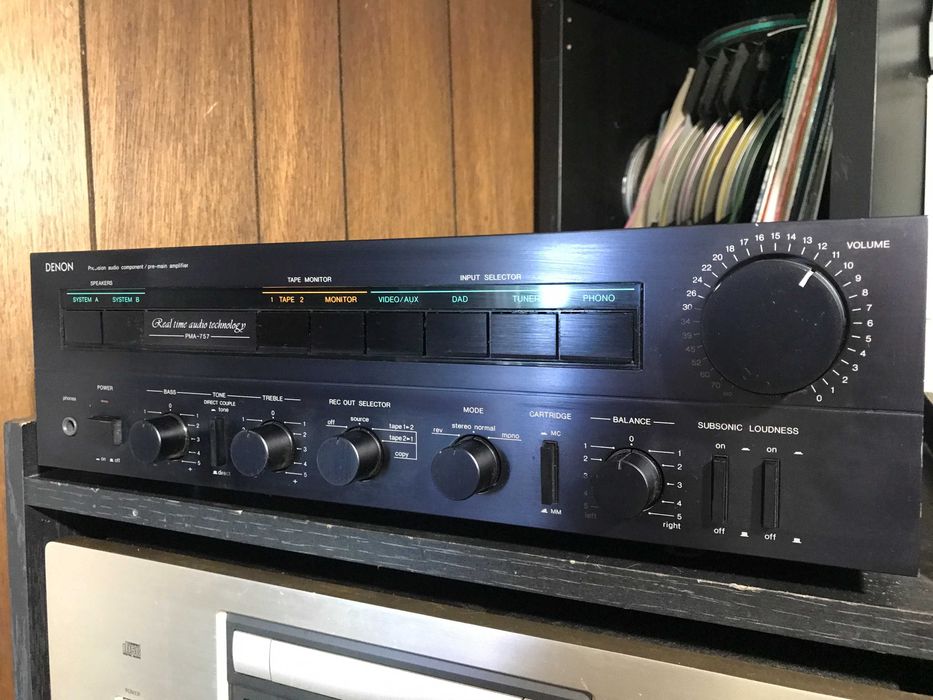 Denon PMA-757 negru amplificator