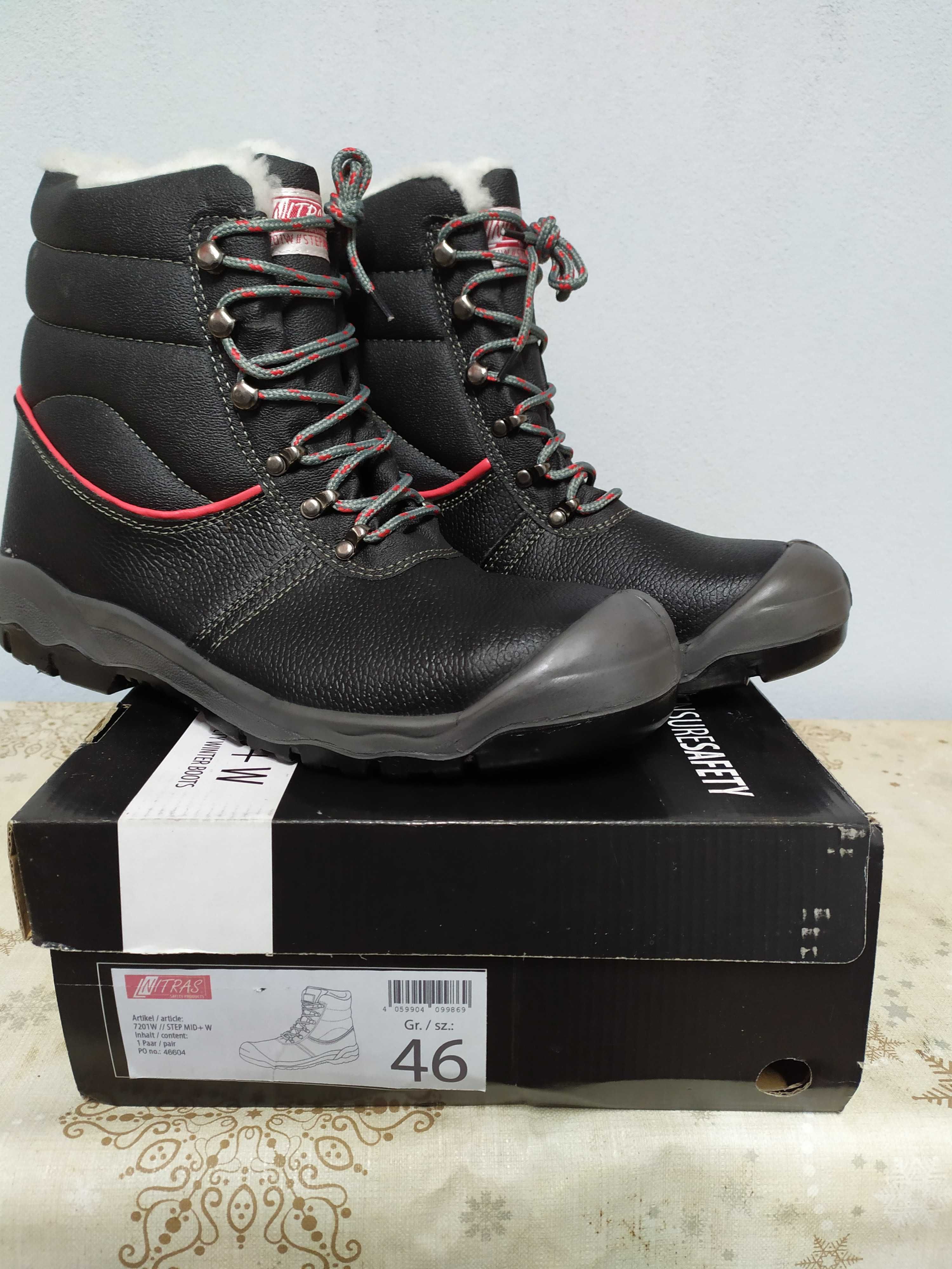 Работни обувки - Safety Shoes - Nitras 7201W - 46