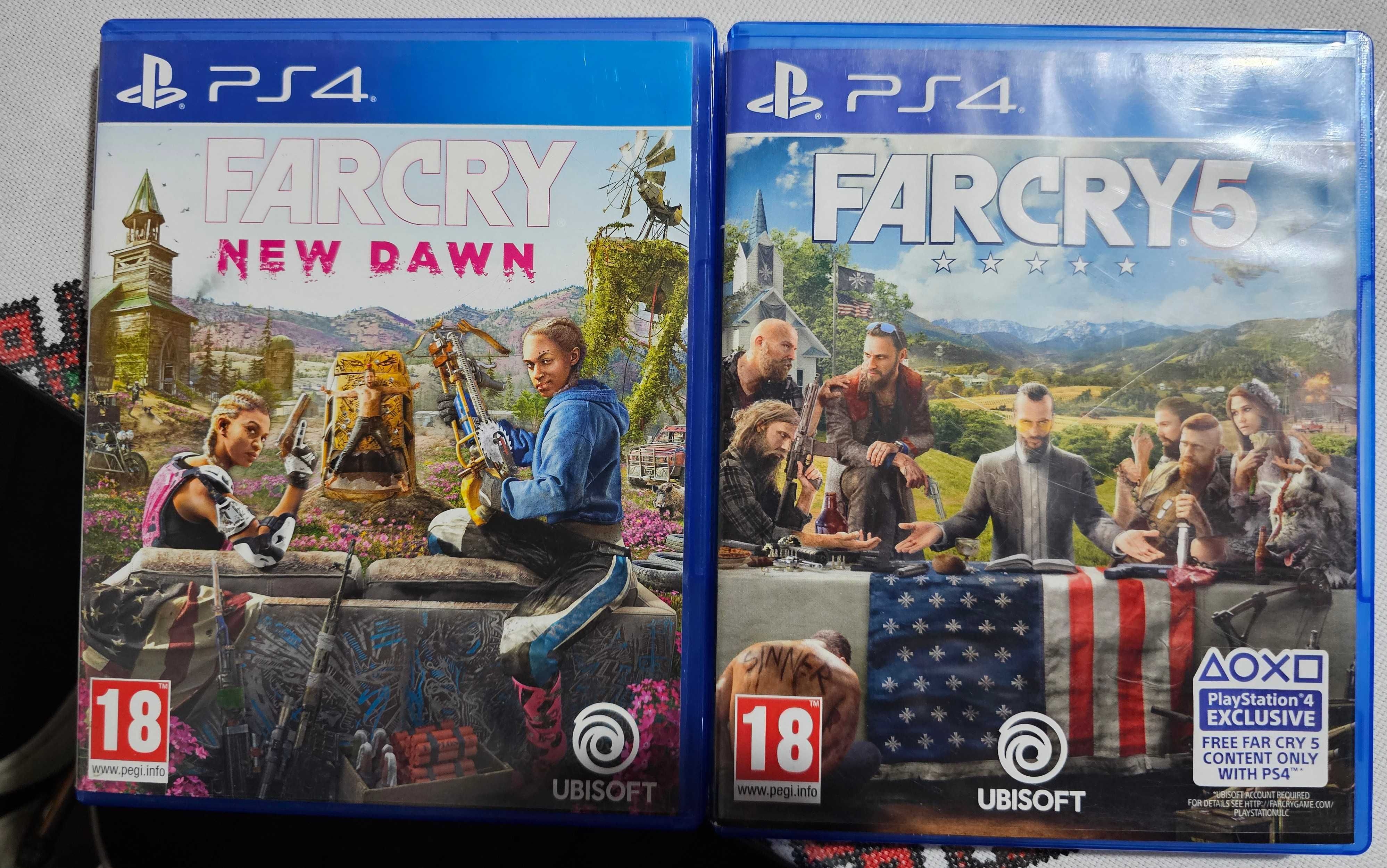 Set Farcry 5 + New Dawn PS4 /PS4 Pro