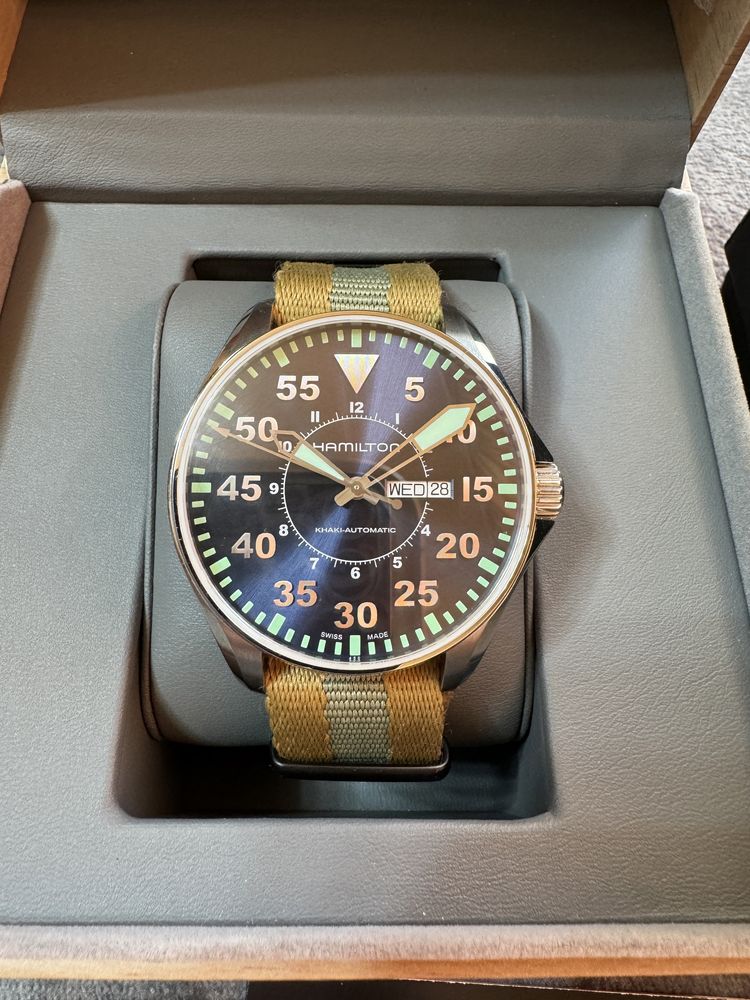 Hamilton Pilot Day/Date 46mm