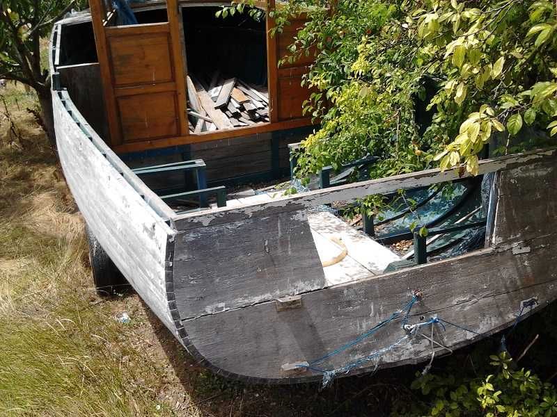barca velier stejar