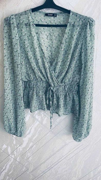 Модная шифоновая кофточка масло