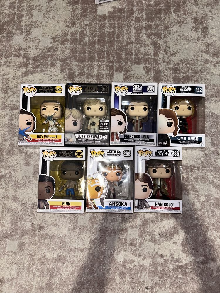 Funko pop Marvel, Dc, Star Wars и други