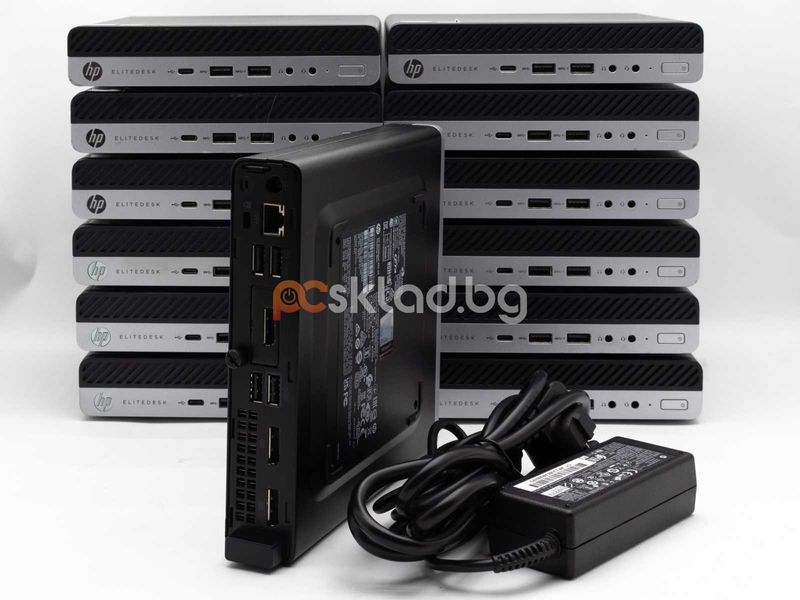 Мини Компютър HP Elitedesk 800 G5 I5-9500T/8GB/256GB Wi-Fi Bluetooth