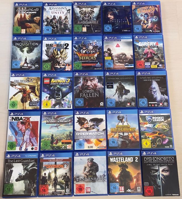 Playstation 4 PS4 игри Всяка по 15лв