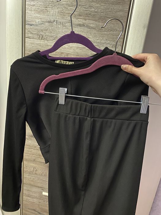 Двойка топ + длинная юбка