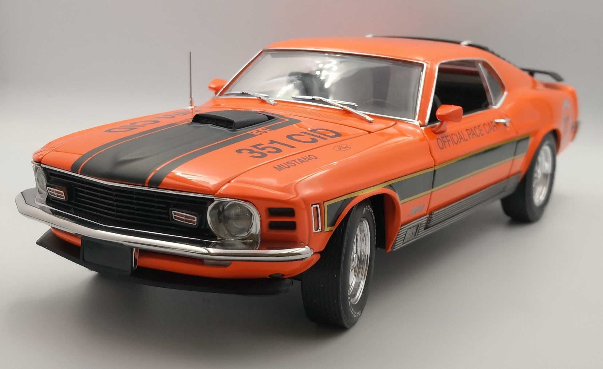 macheta 1:18 FORD Mustang Mach1 (1970)   - Highway61