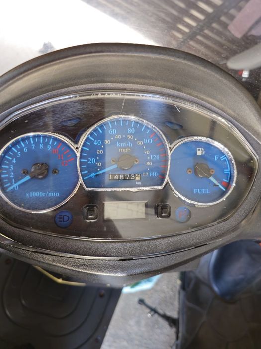 Scuter Rich Motors Silver ZN125T-18A