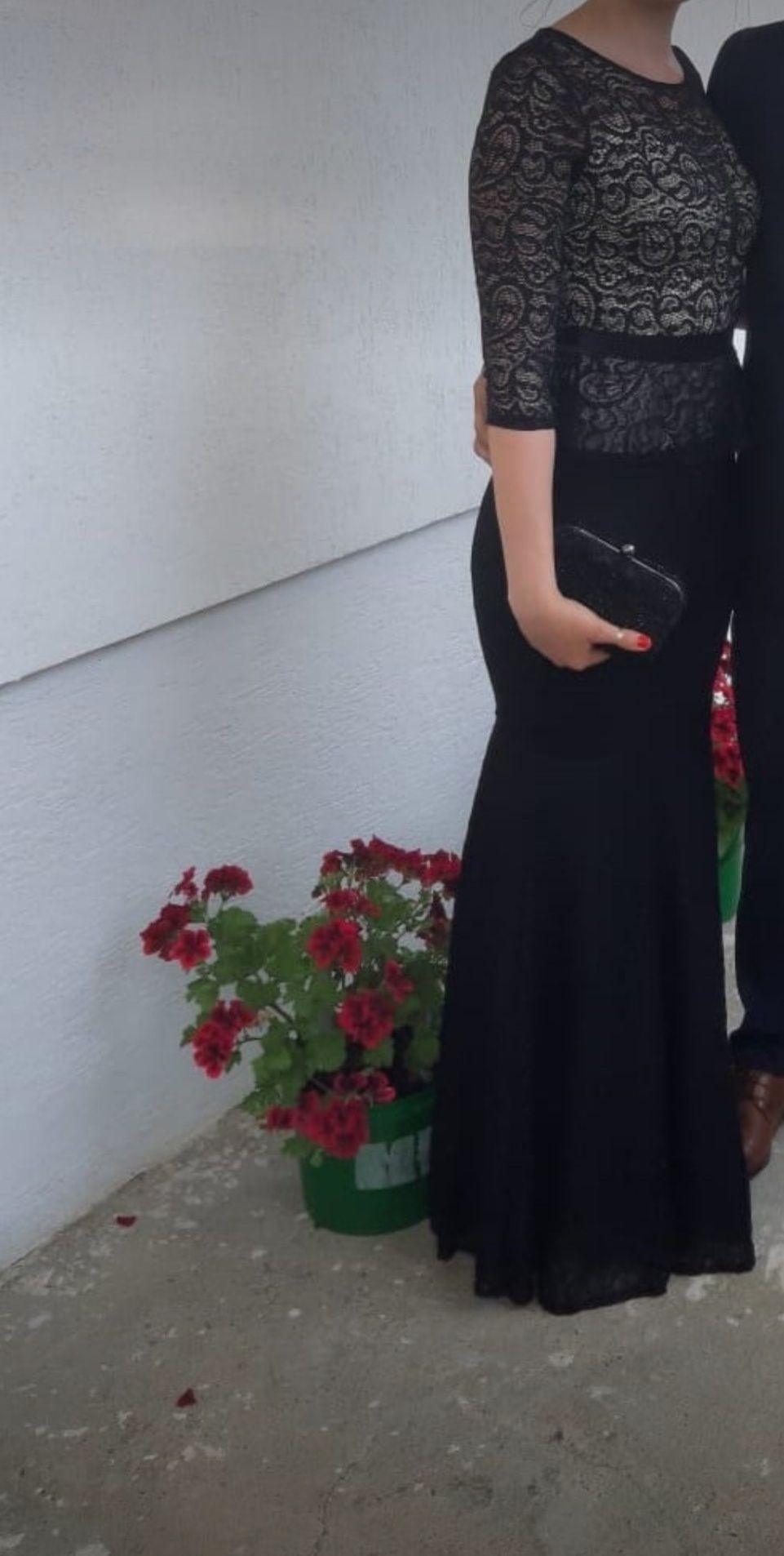 Rochie eleganta, de seara din dantela, marimea M
