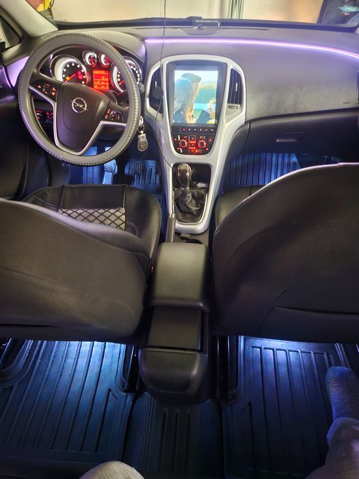 Opel astra J cu instalație GPL