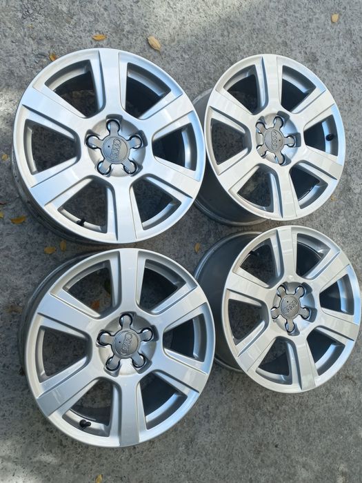 17"Audi Оригинални 8ж ет39 A3 A4 A6 A8 TT Q3 Q5 Без Забележки!