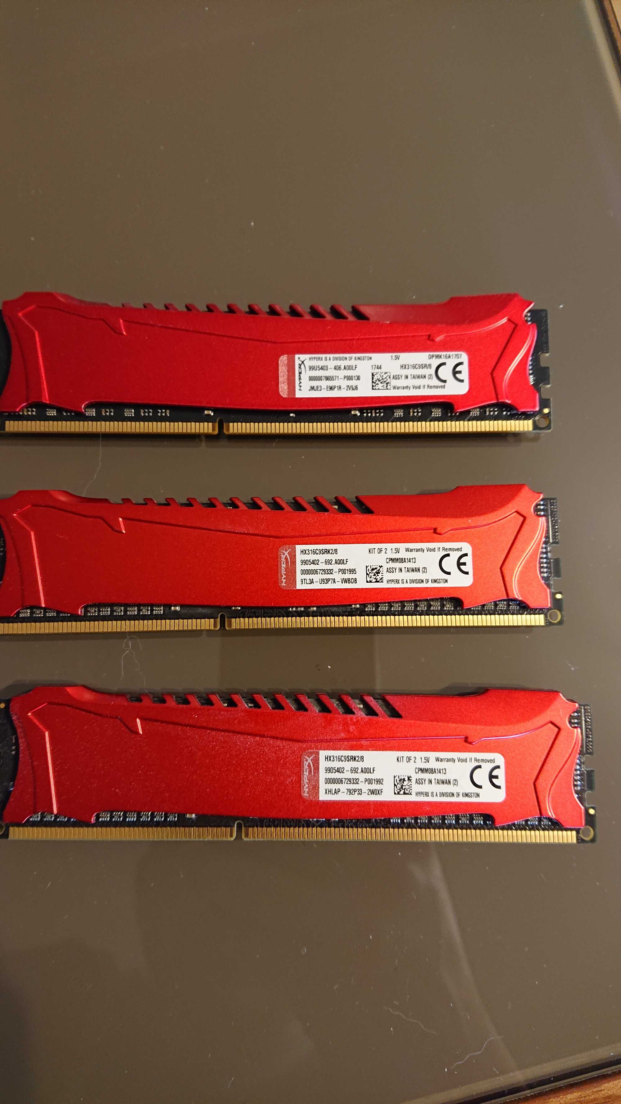 RAM памет Kingston Hyper X Savage DDR 3 1600MHz 16GB
