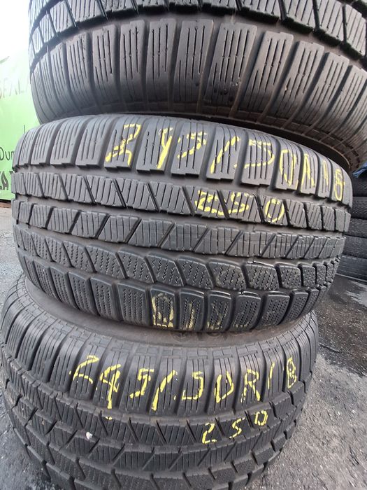 4 anvelope iarna 245/50r18 Continental rft runflat