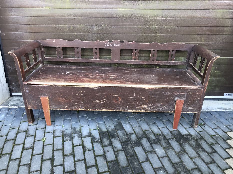 Bancă rustice vechi