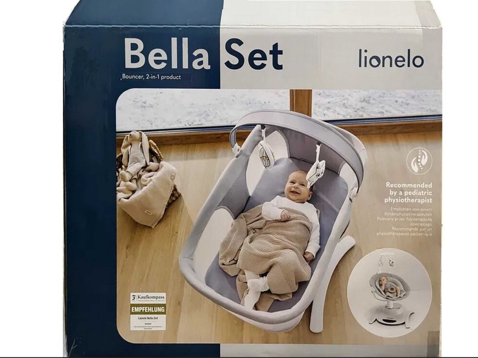 Set 2 in 1 Balansoar si landou Lionelo Bella Rotativ 360 SIGILAT
