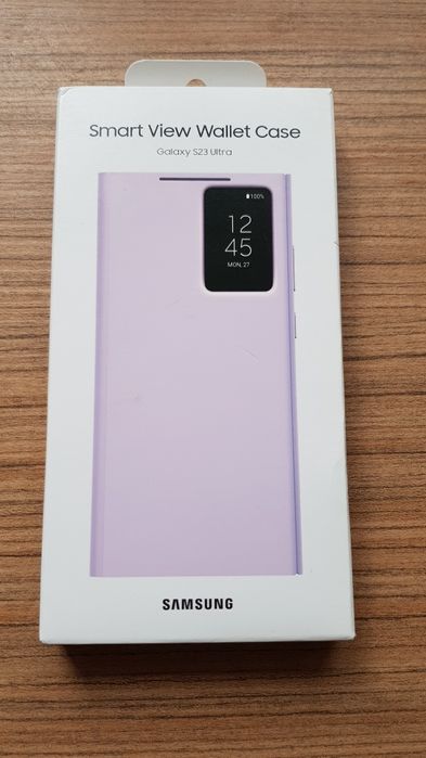 Husa Smart VIEW Originala Samsung Galaxy S23 Ultra Noua!Activa!O bucat