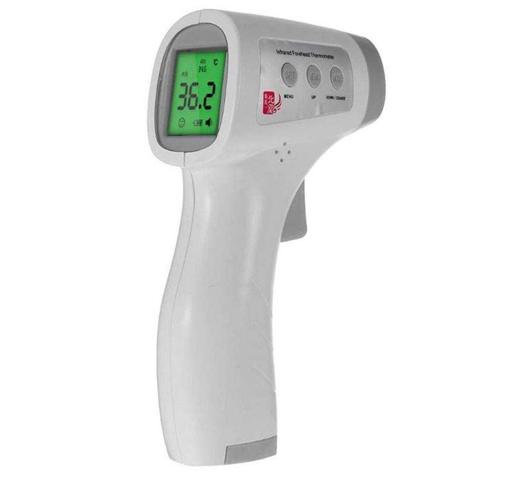 Термометър XCH01A, безконтактен, лазерен за тяло, 32°C до 42,9°C