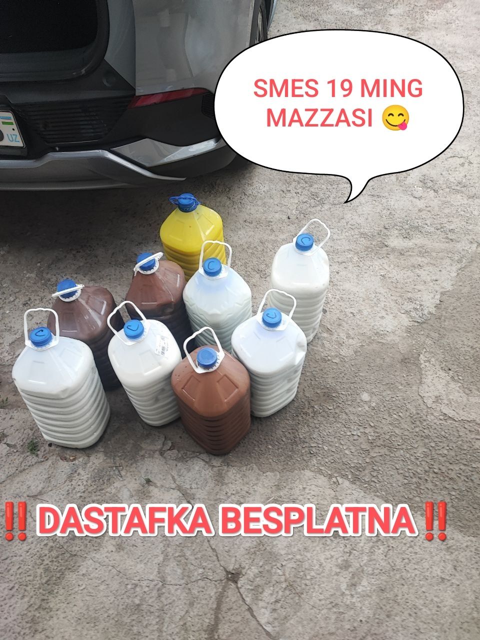 Smes marjona frezer muzqaymoq uchun