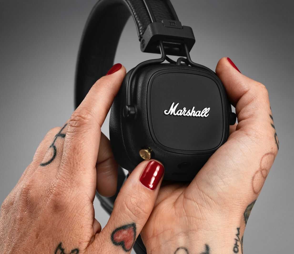 Новинка! Беспроводные наушники Marshall Major IV Bluetooth Black