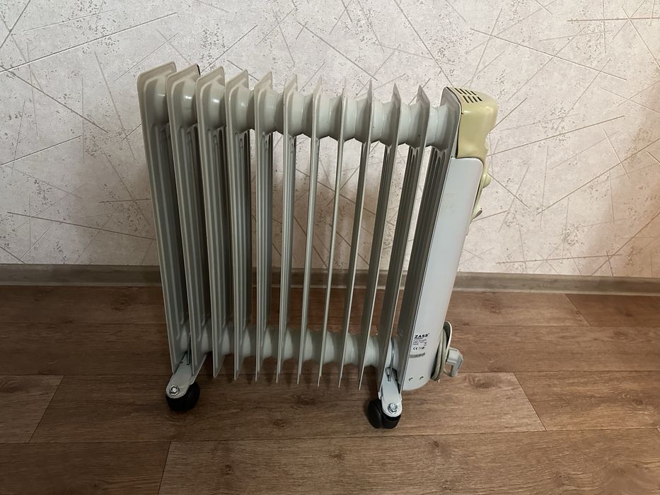 Обогреватель в рабочем состоянии