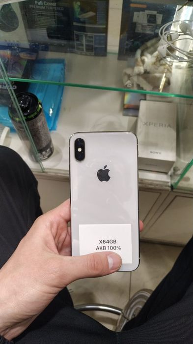 iPhone X 64 Гб АКБ 100%