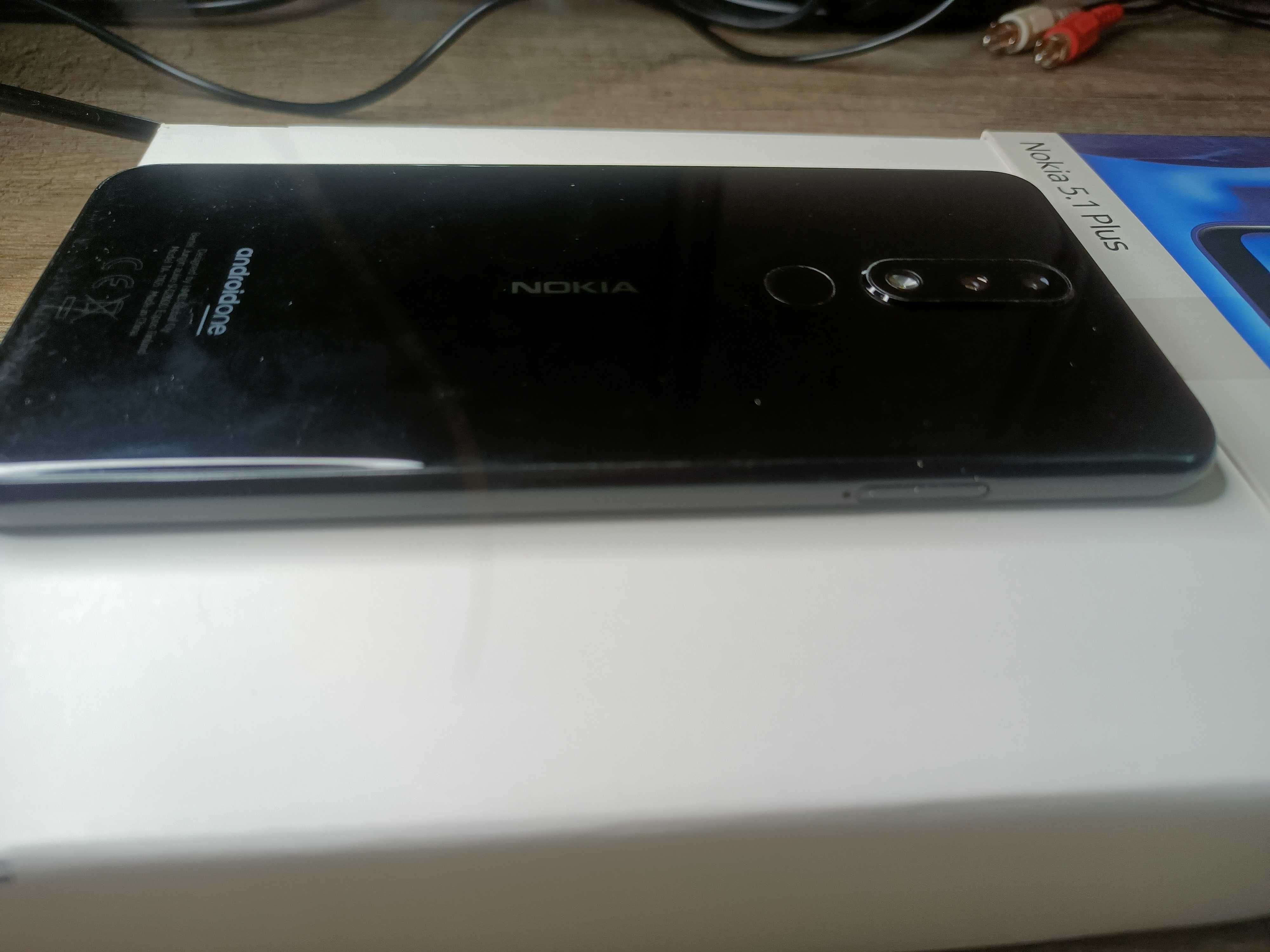 Смартфон Nokia 5.1 Plus, черен