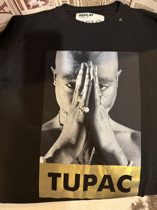 Тениска REPLAY  TUPAC edition