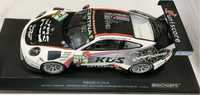 Macheta raliu 1/18 porshe 911 Gt3-R din 2017 kus team 75