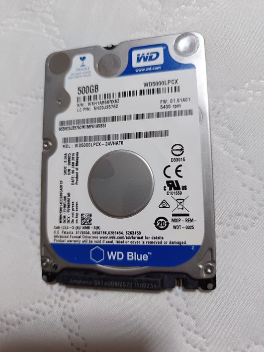 Hard laptop 500 GB