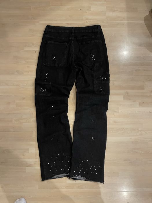 Flared Jeans Black