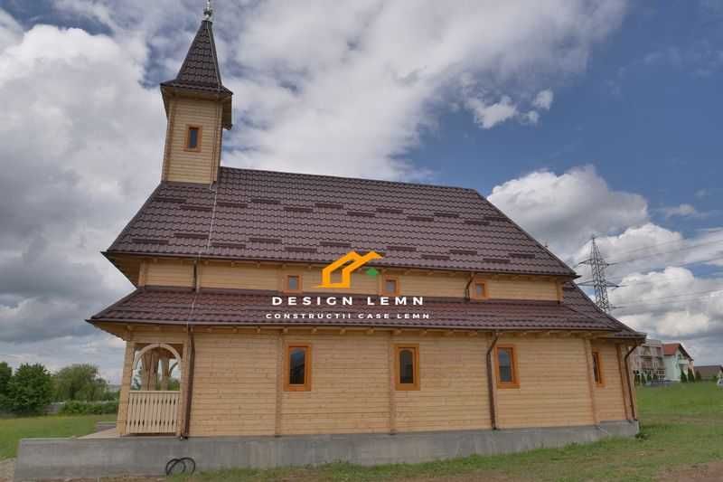 Biserica din lemn de brad calea Cisnadiei Sibiu