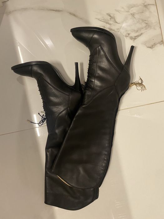 Ботуши на ток Elizabetta Franchi и Luchiano Barachini ниски