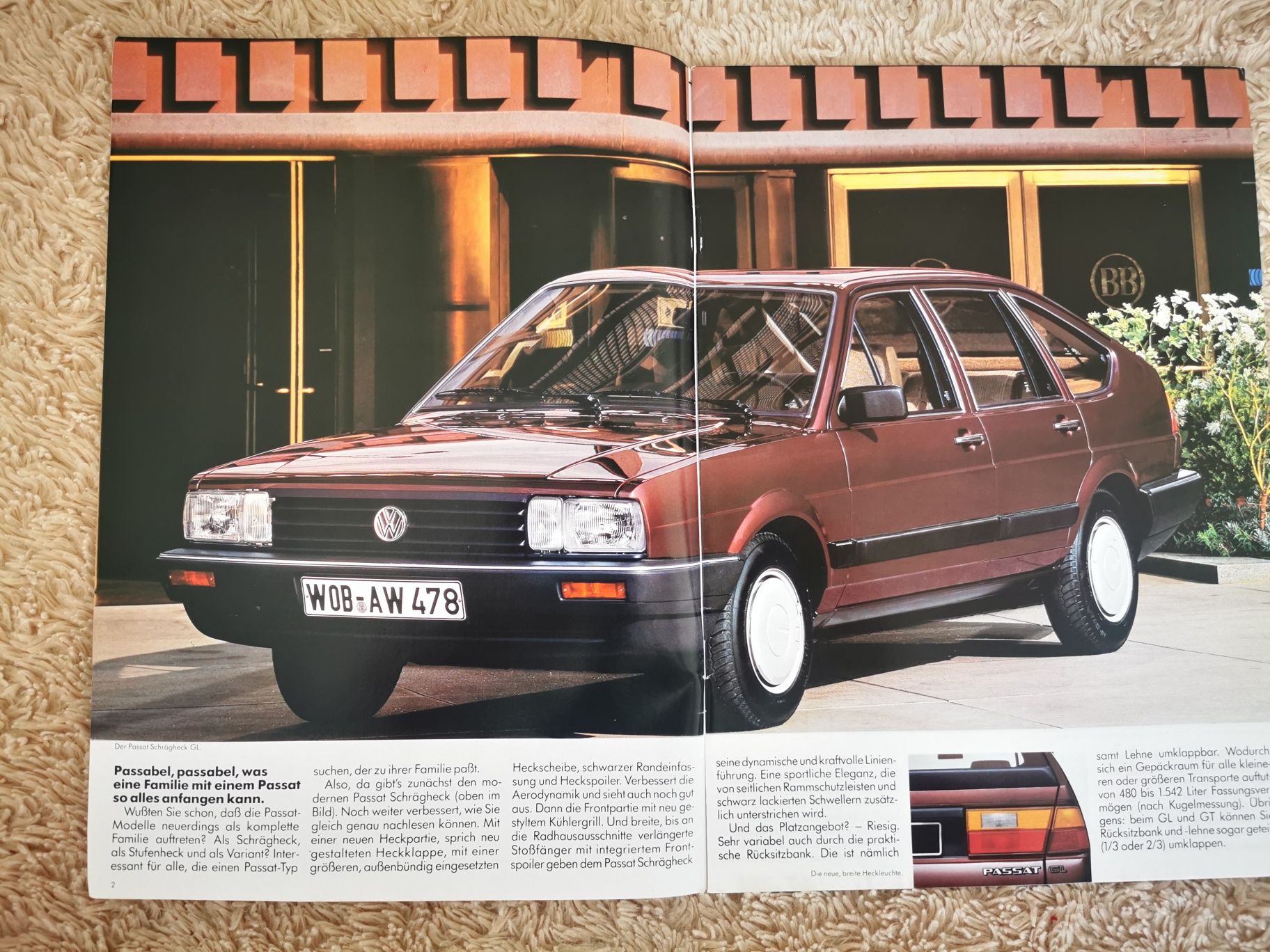 Brosura de prezentare VW Passat B2