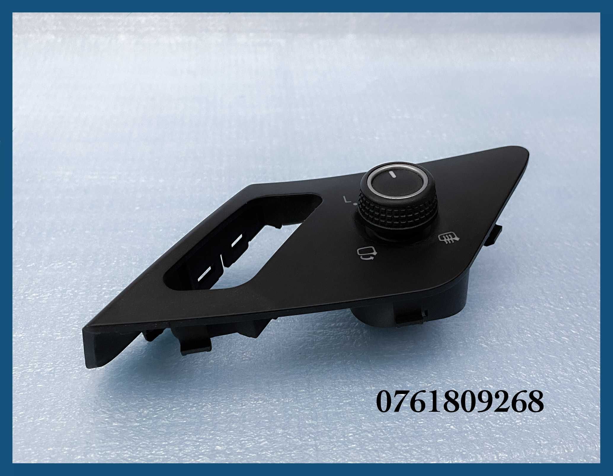 Buton reglaj oglinzi electrice cu pliere crom VW Golf 7 -> 2012 - 2020