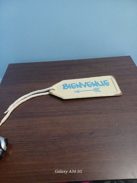 Метална табела от Франция