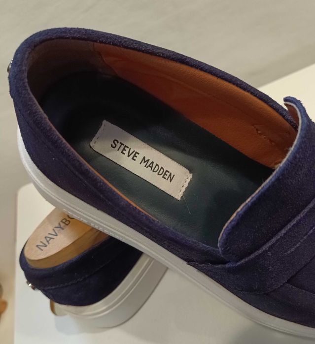 Pantofi loafer mocasini 41 Steve Madden NOI piele naturala moale