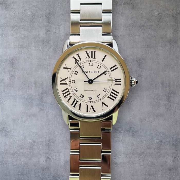 Cartier Ronde Solo мъжки часовник като нов