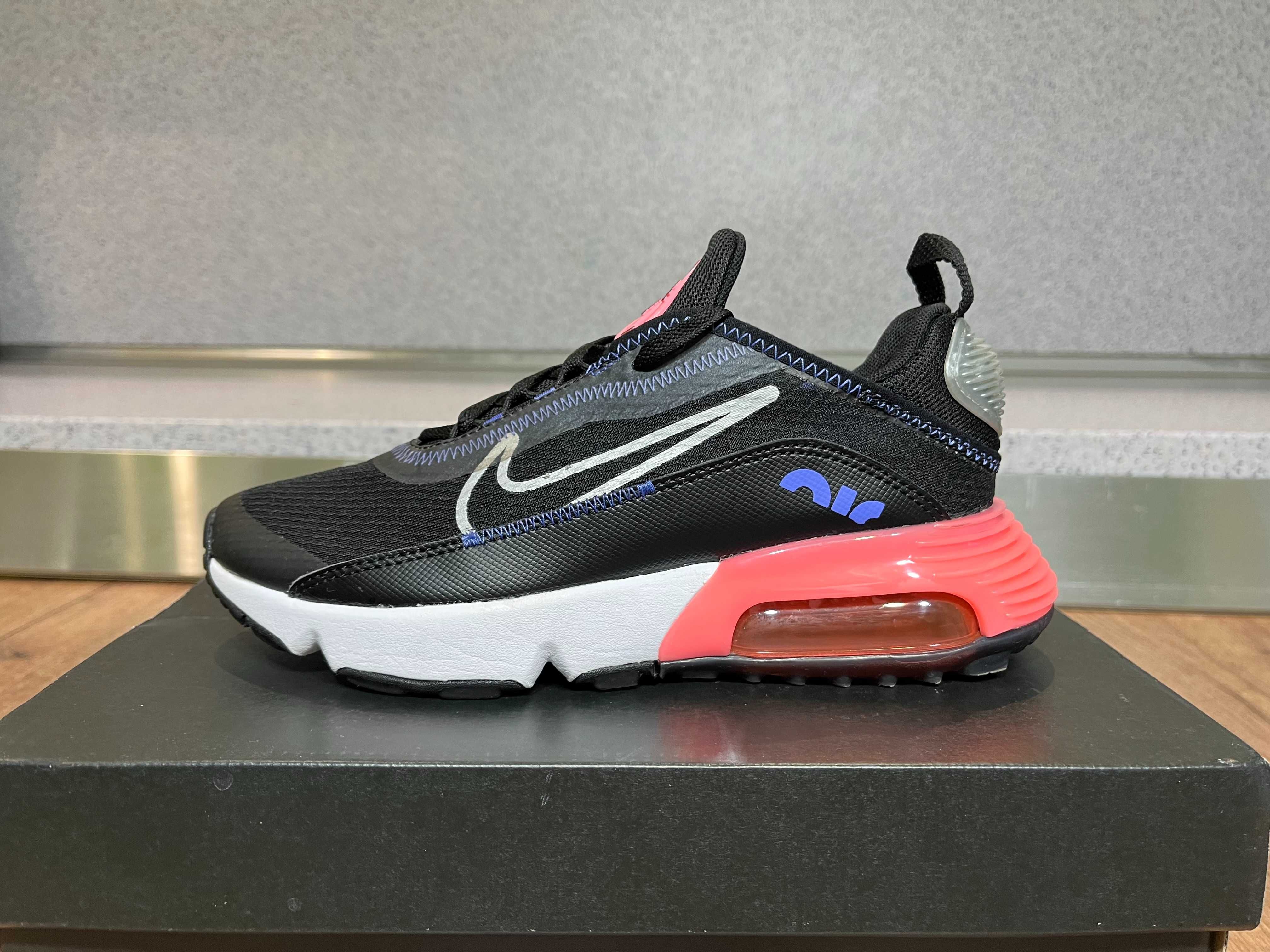 ОРИГИНАЛНИ *** Nike Air Max 2090  Black/Metallic Silver Sunset Pulse