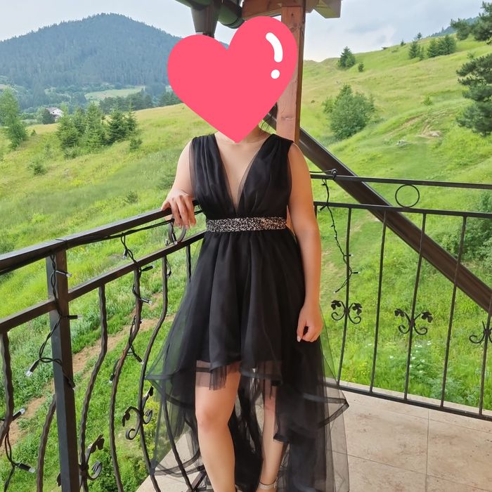 Rochie ocazie neagra,mărimea 36-38