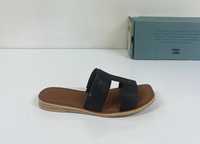 Toms Seacliff Black Tan Rose Veg