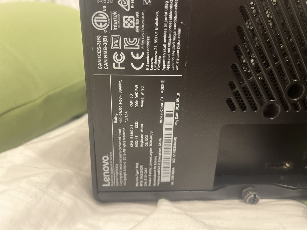 Lenovo legion T530-28ICB
