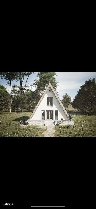 Casă individuală de vânzare cu teren