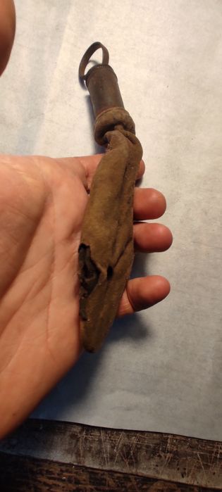 Măsură praf pușca sabie veche