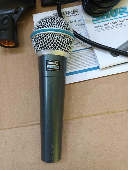 Microfon tobe Microfon shure beta 58a Microfon instrumentisti/studio