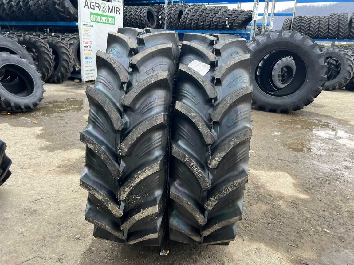 380/85R28 cu garantie anvelope radiale noi pentru tractor fata