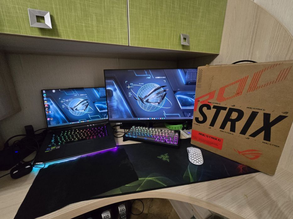 Ноутбук асус i7 4070 ( asus rog strix g16 )