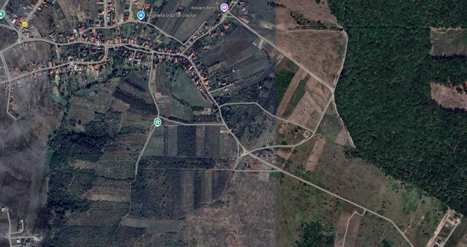 Vând 2 teren intravilan de 1558 m², Saldabagiu de Munte, Oradea, Bihor