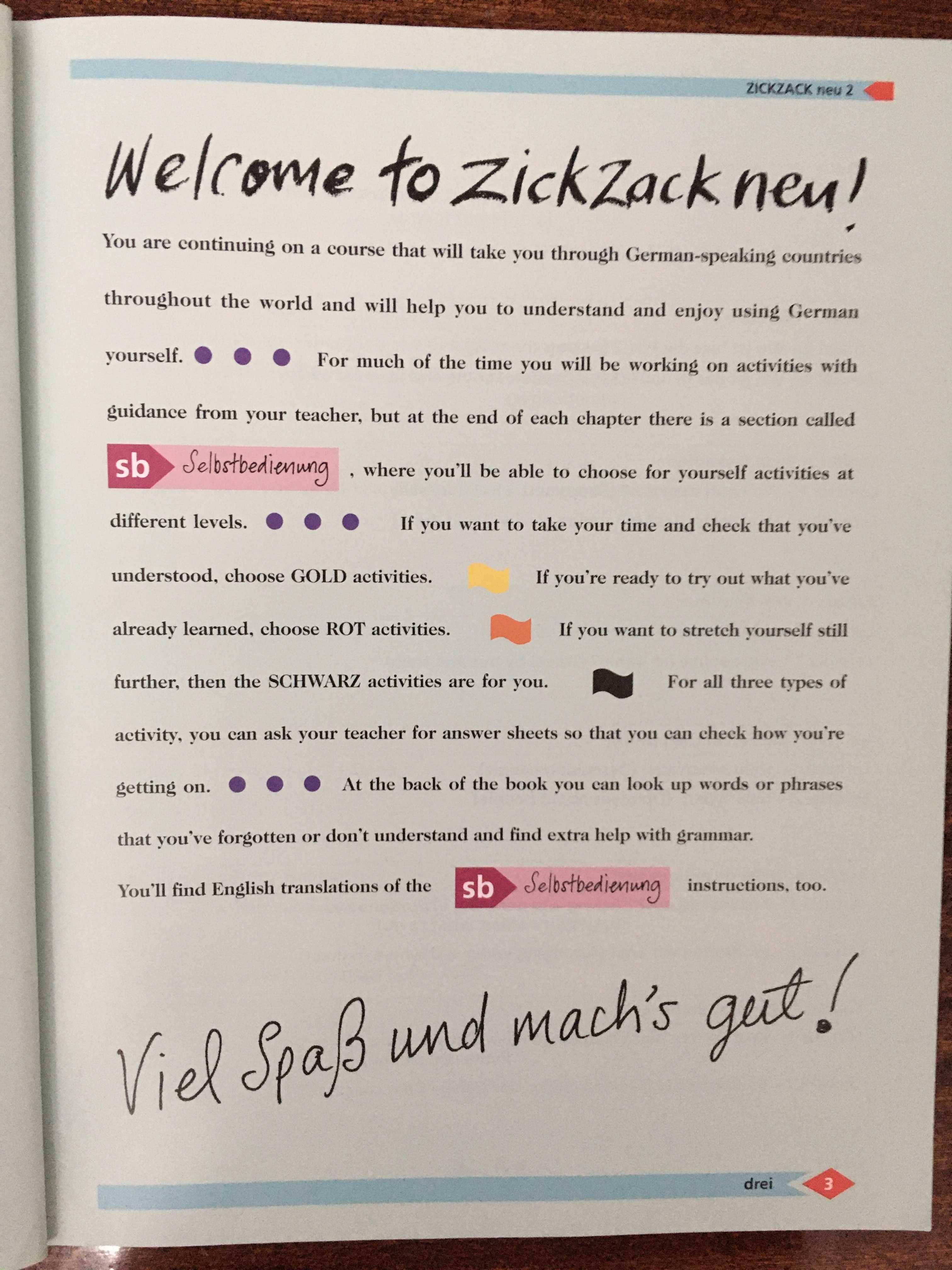 Zickzack Neu учебник немецкого языка