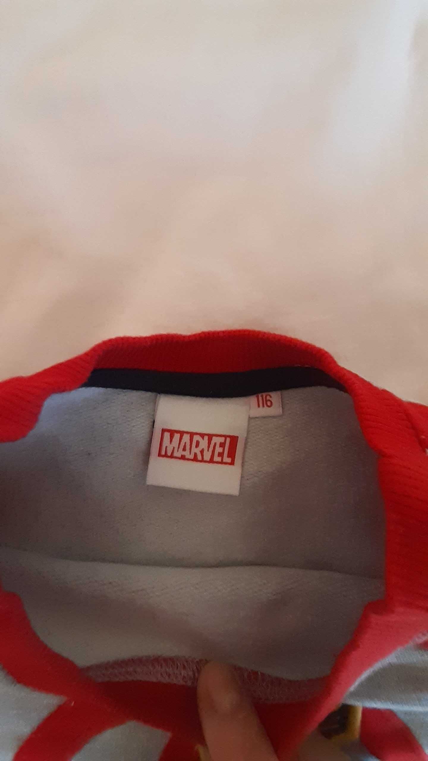 Bluza trening bumbac copii MARVEL.cu eroi detasabili mas 116 cm