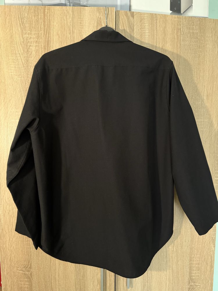 Camasa asimetrica tip Overshirt din lana - Jil Sander - marime L